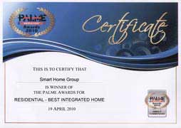 Smart-Bus Palme 2010 - Best Integrated Home Smart-Bus Palme 2010 - Best Integrated Home