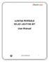 Lumina Portable Solar Lighting User Manual Lumina Portable Solar Lighting User Manual