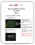 Manual for LED Driver DC 12,24V (V.1.3) Manual for LED Driver DC 12,24V (V.1.3)