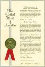 US Patent Certification US Patent Certification