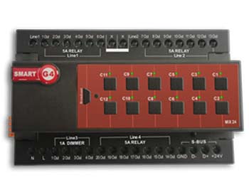 SmartBUS Mix24 Controller, DIN-Rail Mount (G4) - SB-MIX24-DN - GTIN (UPC-EAN): 0610696254788 SmartBUS Mix24 Controller, DIN-Rail Mount (G4) - SB-MIX24-DN - GTIN (UPC-EAN): 0610696254788